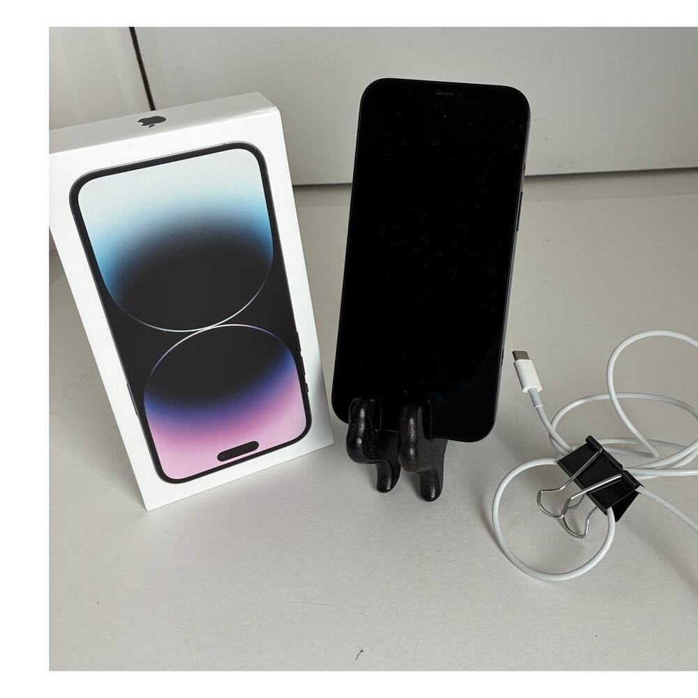 Apple iPhone 14 Pro Max Charger 128GB Unlocked Con. Cellular Very Good Cond.